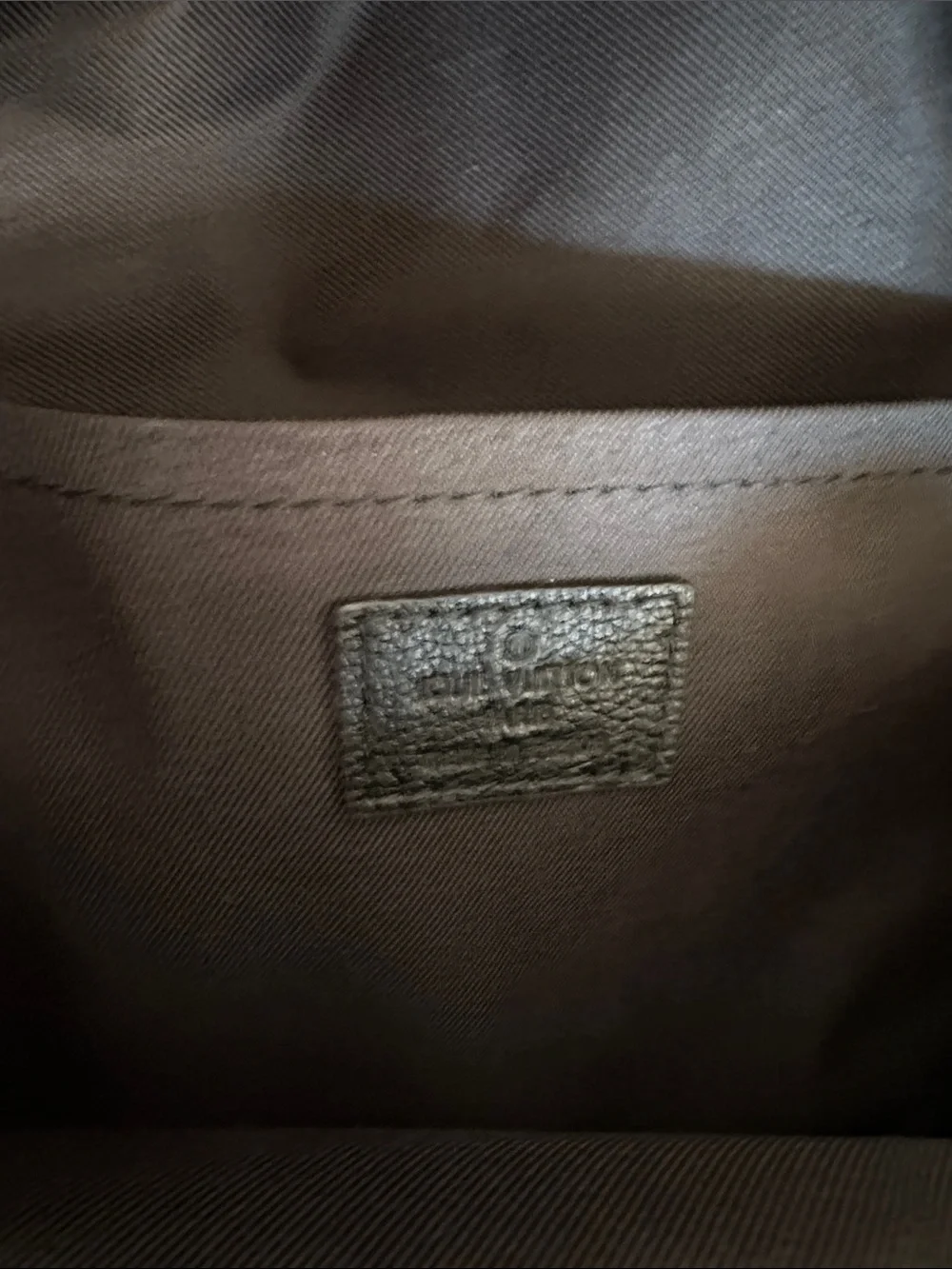 LV Monogram Mini Backpack - Brown and Gold Hardware
